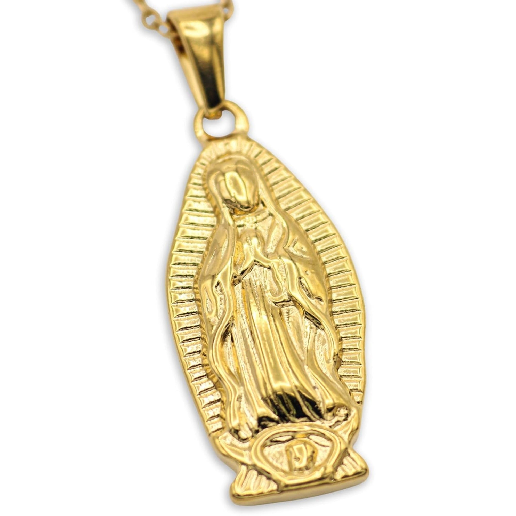 Virgen de Guadalupe Necklace | Stainless steel
